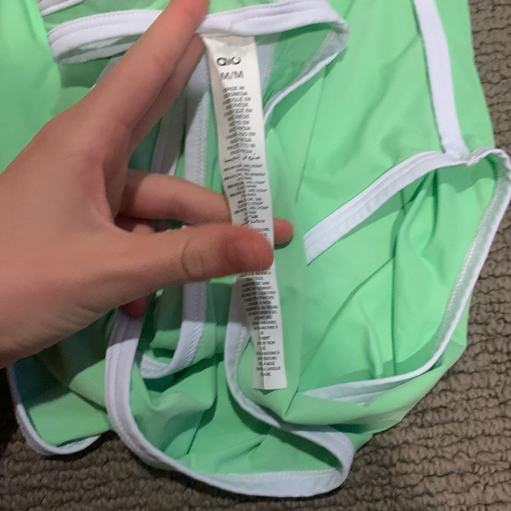 Lime green alo tank top! - Picture 6 of 6